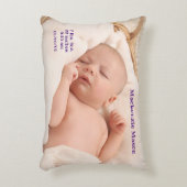 Aangepaste Baby foto Accent Kussen (Voorkant(Verticaal))