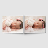 Aangepaste Baby Foto Baby shower Gastenboek (Volledig)