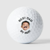 Aangepaste Baby foto golfballen, beste vader door  Golfballen (Voorkant)