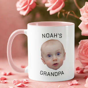 Aangepaste Baby Foto Mok Aangepaste Baby Face-mo