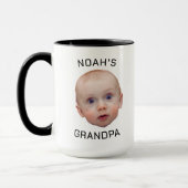 Aangepaste Baby Foto Mok | Aangepaste Baby Face-mo (Links)