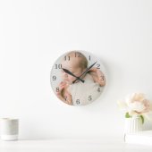 Aangepaste Baby foto Ronde Klok (Huis)