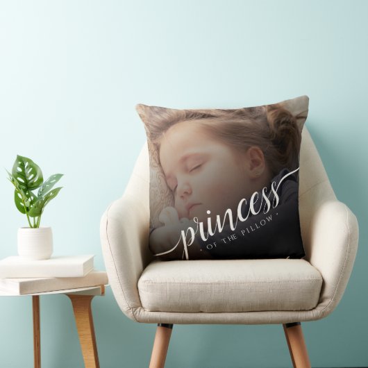 Aangepaste Baby fotoprinses van de piloot Kussen (Stoel)