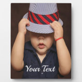 Aangepaste Baby fototablet Plaque met Easel Fotoplaat (Voorkant)