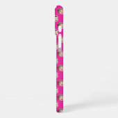 Aangepaste Baby Gezicht, Aangepaste Familie 3 Foto iPhone Hoesje (Linkerkant)