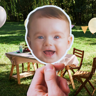 Aangepaste Baby Gezicht, Grappige aangepaste foto Sticker
