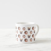 Aangepaste Baby Gezicht Mok, Aangepaste Familie 3  Espresso Kop (Voorkant rechts)