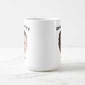 Aangepaste Baby Gezicht Mok, Aangepaste Nieuwe Dad Koffiemok (Center)