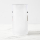 Aangepaste Baby Gezicht Mok, Aangepaste Nieuwe Dad Matglas Bierpul (Center)