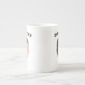 Aangepaste Baby Gezicht Mok, Aangepaste Nieuwe Dad Porselein Kop (Voorkant)