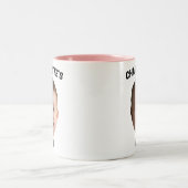 Aangepaste Baby Gezicht Mok, Aangepaste Nieuwe Dad Tweekleurige Koffiemok (Center)