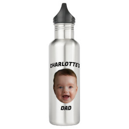 Aangepaste Baby Gezicht Mok, Aangepaste Nieuwe Dad Waterfles