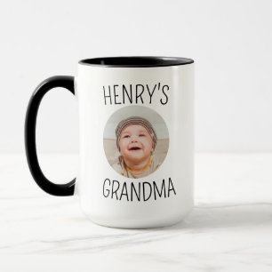 Aangepaste Baby Gezicht Mok, Koffie Mok voor Oma, 
