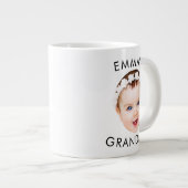 Aangepaste Baby Gezicht Mok Moeder Oma Opa Verjaar (Voorkant rechts)