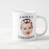 Aangepaste Baby Gezicht Mok Moeder Oma Opa Verjaar (Rechts)