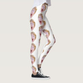 Aangepaste Baby-gezichtsfoto Leggings (Rechts)