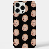 Aangepaste Baby Gezichtspatroon Gepersonaliseerde  Case-Mate iPhone Case (Achterkant)