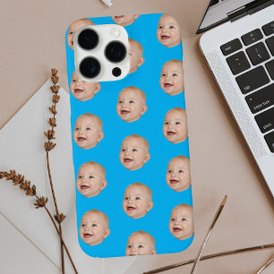 Aangepaste Baby Gezichtspatroon Gepersonaliseerde  iPhone 16 Pro Max Hoesje