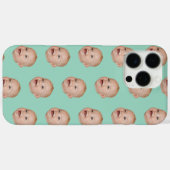 Aangepaste Baby Gezichtspatroon Gepersonaliseerde Case-Mate iPhone Case (Achterkant (horizontaal))
