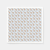 Aangepaste Baby Giraffe Design servetten (Voorkant)