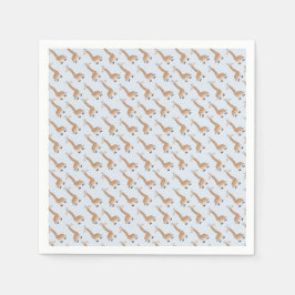 Aangepaste Baby Giraffe Design servetten