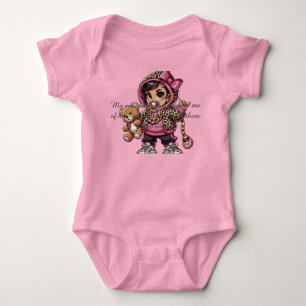 Aangepaste baby-jersey-body door Zazzle USA – Tren Romper