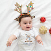 Aangepaste Baby Jongen Mijn 1e Kerstmis