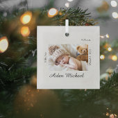 Aangepaste Baby kerst ornament