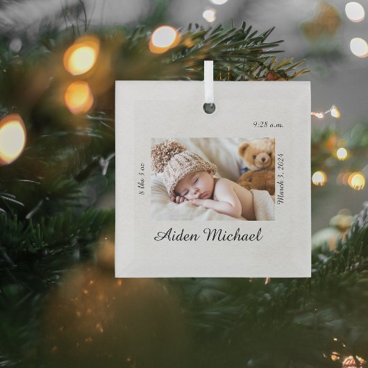 Aangepaste Baby kerst ornament