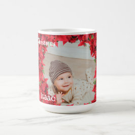 Aangepaste Baby/kindfoto Kerstmis Koffiemok