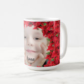 Aangepaste Baby/kindfoto Kerstmis Koffiemok (Voorkant rechts)