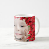 Aangepaste Baby/kindfoto Kerstmis Koffiemok (Voorkant rechts)