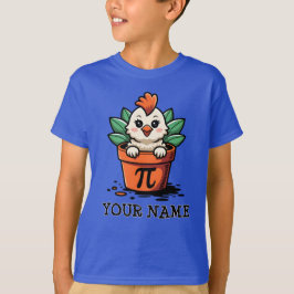 Aangepaste baby kippot pie pi dag t-shirt