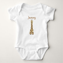 Aangepaste Baby kleding - Giraffe