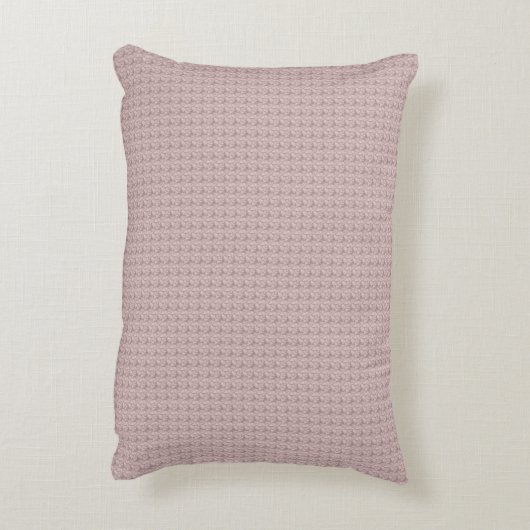 Aangepaste baby monogram begintekst gestructureerd accent kussen (Achterkant (Verticaal))