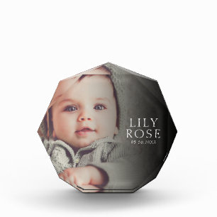 Aangepaste Baby naam geboortedatum foto