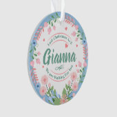 Aangepaste Baby Naam Ornament voor het Verwachten (voorkant)