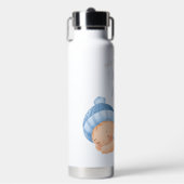 Aangepaste Baby naam Sleeping Boy Waterfles (Voorkant)