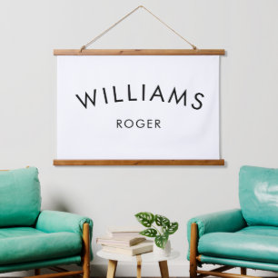 Aangepaste Baby-naam   Wandophanging   Houtkunst Hangend Wandkleed