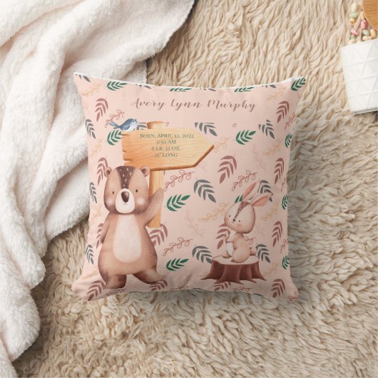 Aangepaste BABY Nursery Pillow Kussen (Deken)