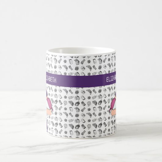 Aangepaste Baby OB/GYN verpleegster Koffiemok (Center)