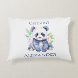 Aangepaste Baby Panda  Accent Kussen