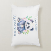 Aangepaste Baby Panda  Accent Kussen (Voorkant(Verticaal))