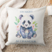 Aangepaste Baby Panda  Kussen (Deken)