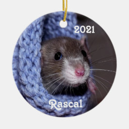 Aangepaste Baby Pet Rat Keramisch Ornament