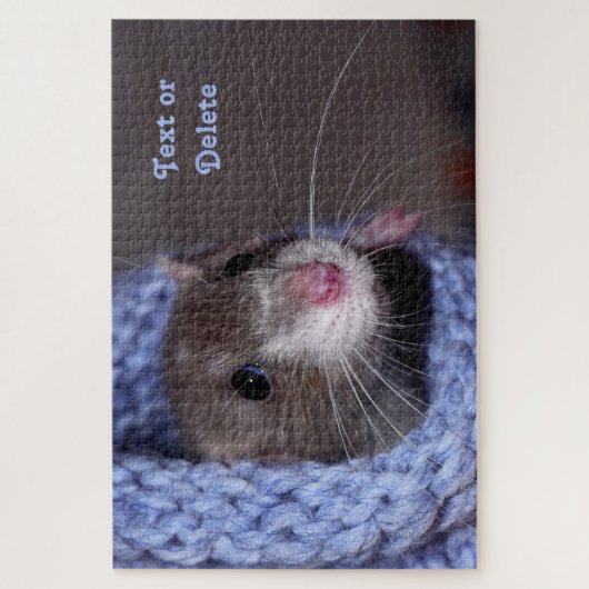 Aangepaste Baby Pet Rat Legpuzzel (Verticaal)