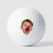 Aangepaste Baby Photo Face Golfballen (Voorkant)