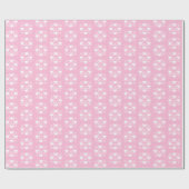 Aangepaste Baby Roze XOXO Paar bruiloft, Jubileum Cadeaupapier (Vlak)