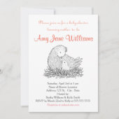 Aangepaste Baby shower baby shower Uitnodiging (Voorkant)