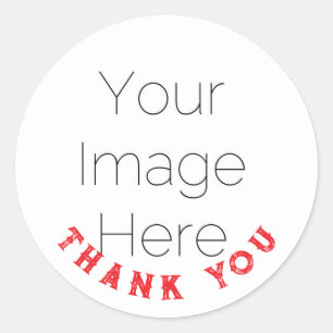 Aangepaste Baby Shower Bedankt Foto Sticker
